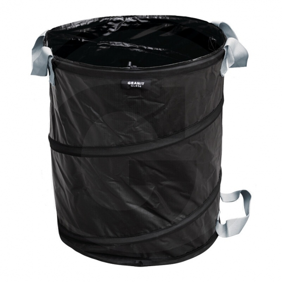 Obrázok pre Skládací vak na zahradní odpad PopUp Granit BLACK EDITION GLB56 objem 56 l
