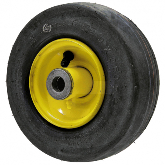 Obrázok pre Kompletní kolo 9 x 3.50-4 bezdušová pneumatika pro zahradní traktory John Deere F