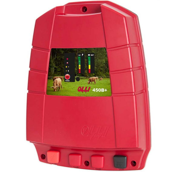 Obrázok pre OLLI 450 B Plus bateriový zdroj napětí pro elektrický ohradník 12V, 3J