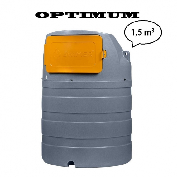 Obrázok pre Nádrž na naftu dvouplášťová s distribuční skříní SWIMER ECO-Line 1500 l verze OPTIMUM