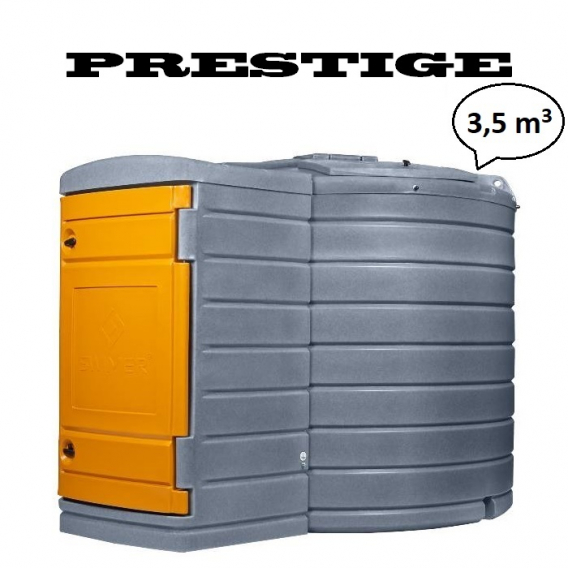 Obrázok pre Nádrž na naftu dvouplášťová s velkou distribuční skříní SWIMER 3500 l verze PRESTIGE