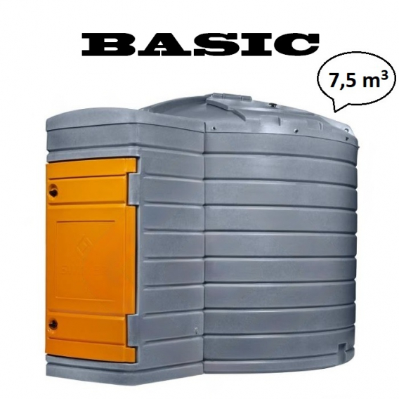 Obrázok pre Nádrž na naftu dvouplášťová s velkou distribuční skříní SWIMER 7500 l verze BASIC