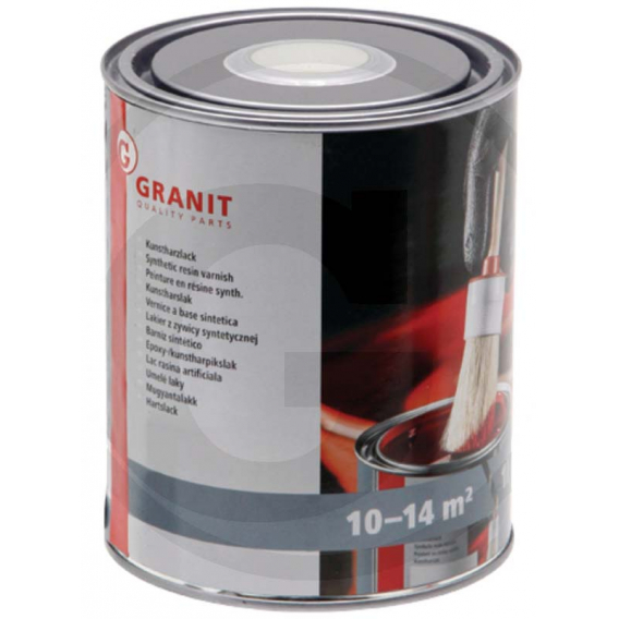 Obrázok pre Syntetická barva, lak Granit Nopolux 1000 ml odstín dopravní červená RAL 3020