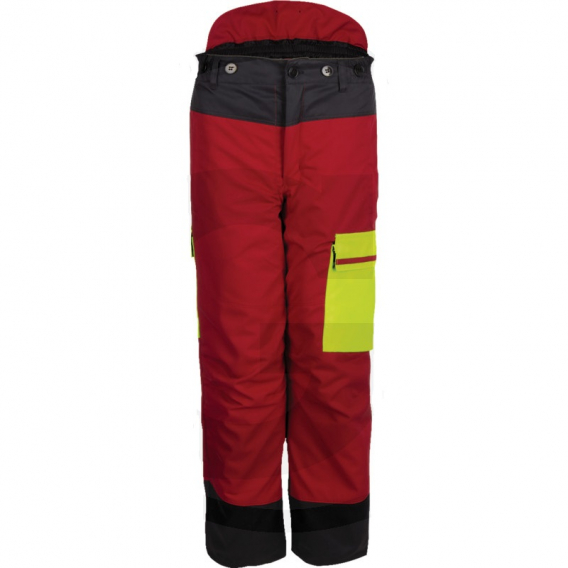 Obrázok pre Protipořezové kalhoty do lesa FOREST JACK RED velikost 62/64 normální