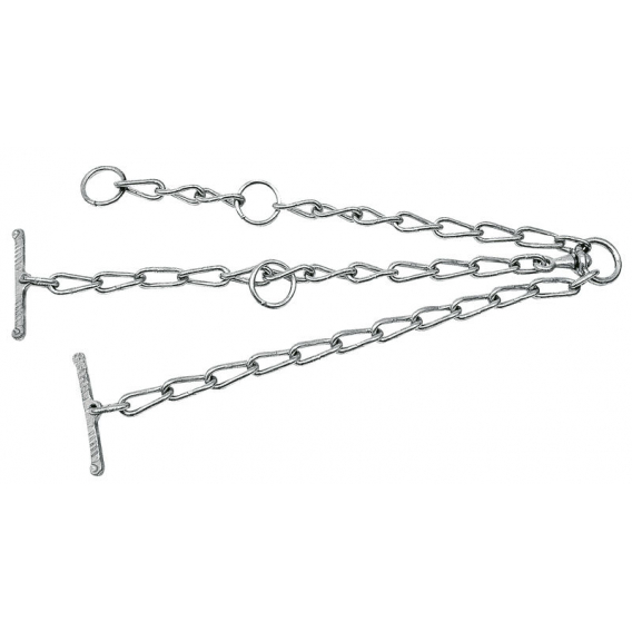 Obrázok pre Kravský řetěz, vázací řetěz pro krávy, řetězový vazák na skot jednoduchý síla 7 mm