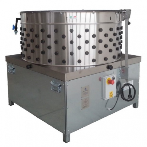 Obrázok pre Elektrická profi škubačka drůbeže Dominion DIT95 400V bubnová 342 prstů regulace rychlosti