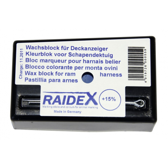 Obrázok pre Křída Raidex k označení oplodněných ovcí modrá