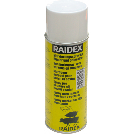 Obrázok pre Značkovací sprej RAIDEX 400 ml žlutý k označování skotu, prasat a koz