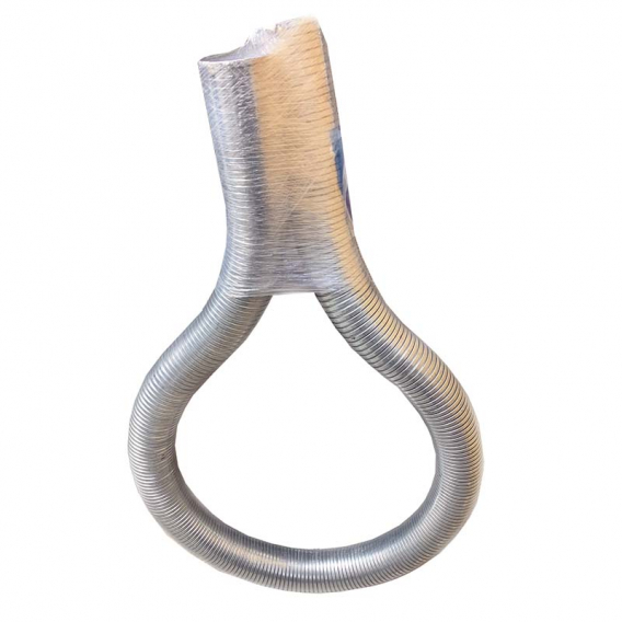 Obrázok pre Pružná ohebná výfuková trubka vnitřní průměr 100 mm délka 2 m zinkovaná ocel