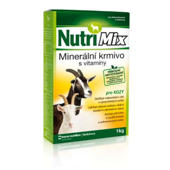 Obrázok pre Nutrimix pro kozy - doplňkové minerálně vitamínové krmivo 1 kg