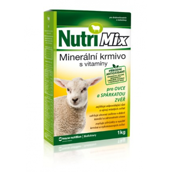 Obrázok pre Nutrimix pro ovce a spárkatou zvěř - doplňkové minerálně vitamínové krmivo 20 kg