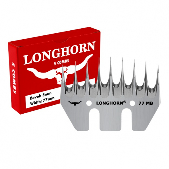 Obrázok pre Longhorn Alpaca Standard spodní nůž na stříhání alpak MB 5/77 mm počet zubů 9