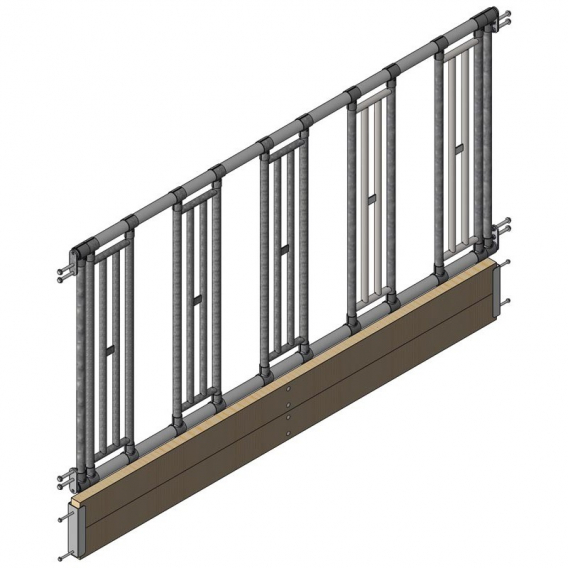 Obrázok pre Krmný panel 2,09 x 3,18 m na příkrmiště pro koně do přístřešku pro koně