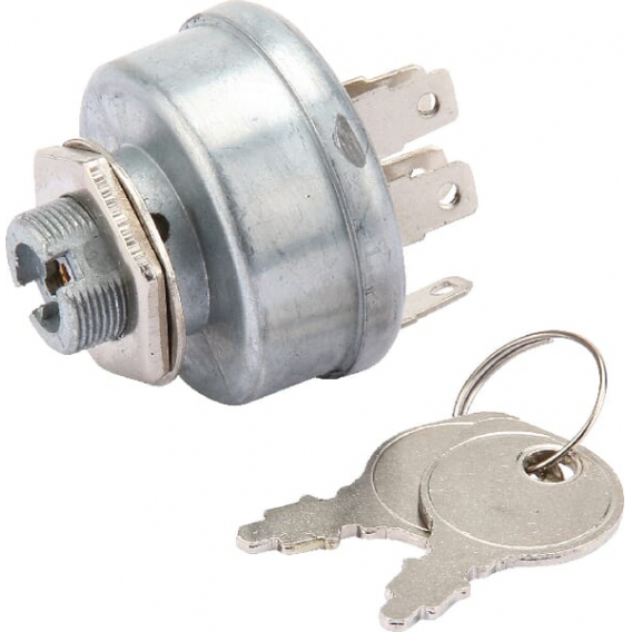 Obrázok pre Spínací skříňka včetně klíče Westwood 2703 na zahradní traktory 12V 3 polohy 6 připojení