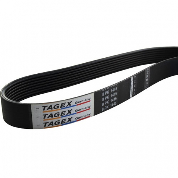 Obrázok pre L114468 Klínový drážkový řemen 8PK 2512 na traktor JOHN DEERE, Case IH ventilátor Tagex