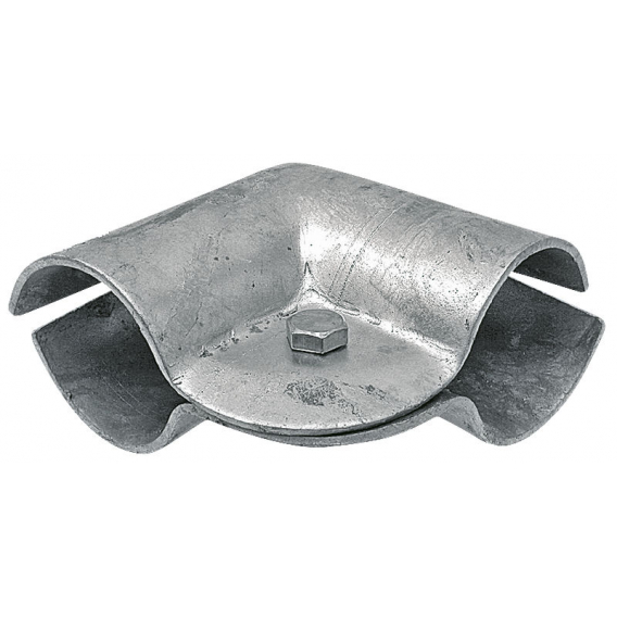 Obrázok pre Stájová úhlová spona dvojdílná s 1 šroubem průměr 27 mm