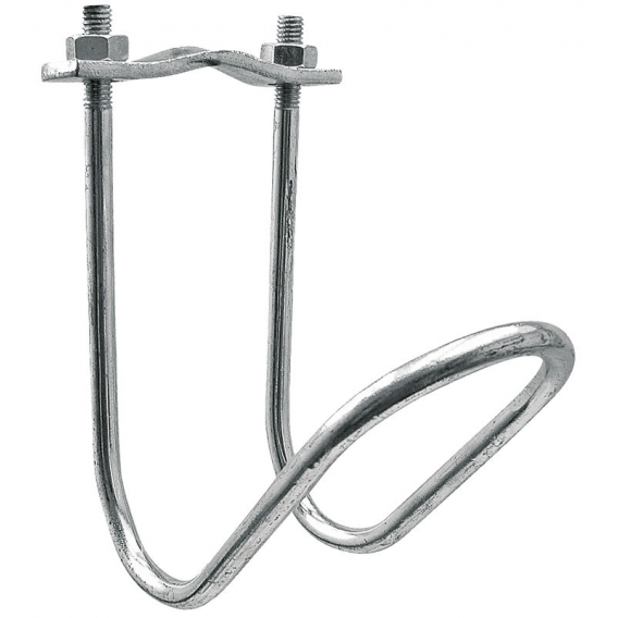 Obrázok pre Stájová šíjová svorka dvoudílná se 2 šrouby průměr A 60 mm B 48 mm