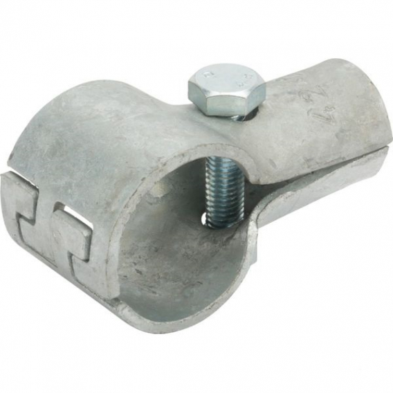 Obrázok pre Uzavírací koncová stájová trubková spona FARMA dvoudílná s 1 šroubem 1 1/2