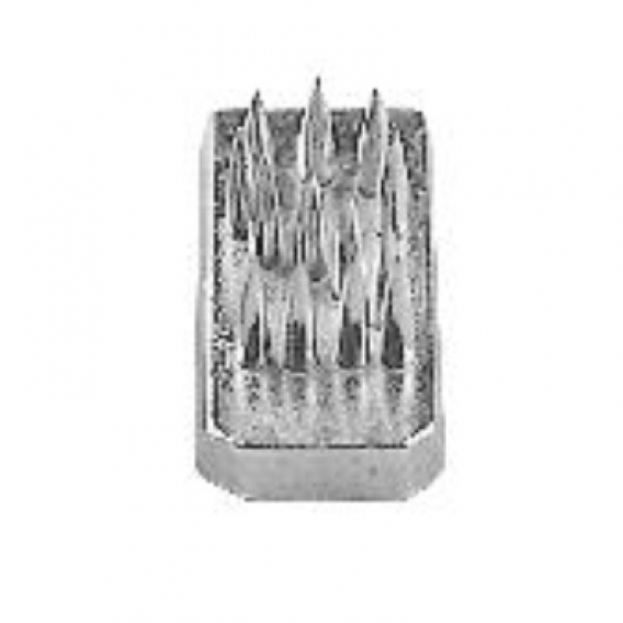 Obrázok pre Tetovací písmeno X 10 mm niklované