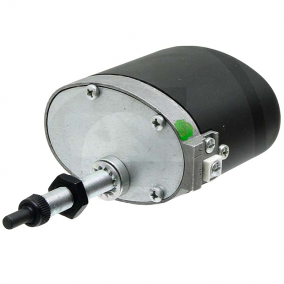 Obrázok pre Motorek stěračů na auto, traktor Fendt a zemědělské stroje 12V úhel 120° hřídel 65 mm