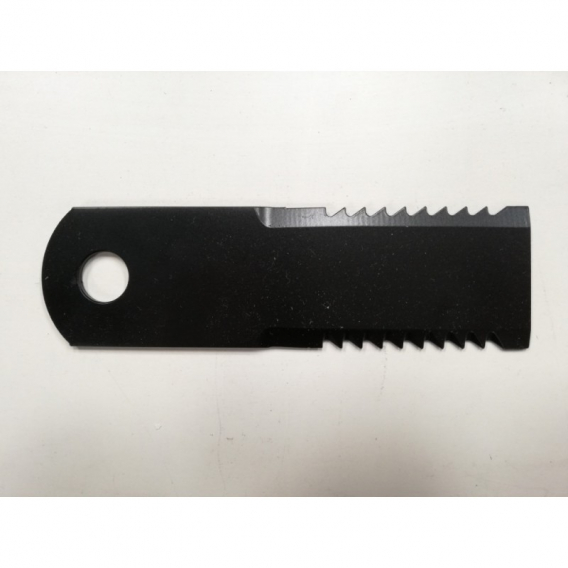 Obrázok pre HXE15871/HXE15908/HXE10256/HXE10152 Nůž do drtiče slámy John Deere 2x ozubený 50 x 5 x 190