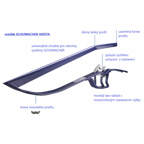 Obrázok pre A05H1.04 Zvedák klasů ARISTA-100 SCHUMACHER