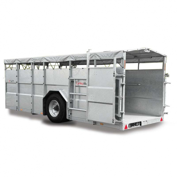 Obrázok pre Přepravník hospodářských zvířat, dobytkaT-677 H CYNKOMET KURIER H, za traktor