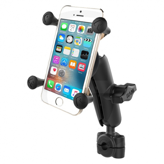 Obrázok pre RAM MOUNTS X-Grip držák mobilu komplet na trubku střední rameno B koule na řídítka motorek