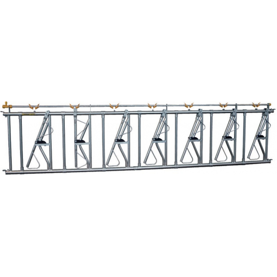 Obrázok pre Krční fixace samouzavíratelná pro bezrohý skot, pevná šířka krku COSNET SF 3,2 m 5 hlav