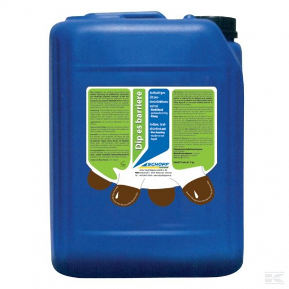 Obrázok pre DIP ES barriere filmotvorná přírodní desinfekce na vemena na bázi Jódu dobytka 5 kg