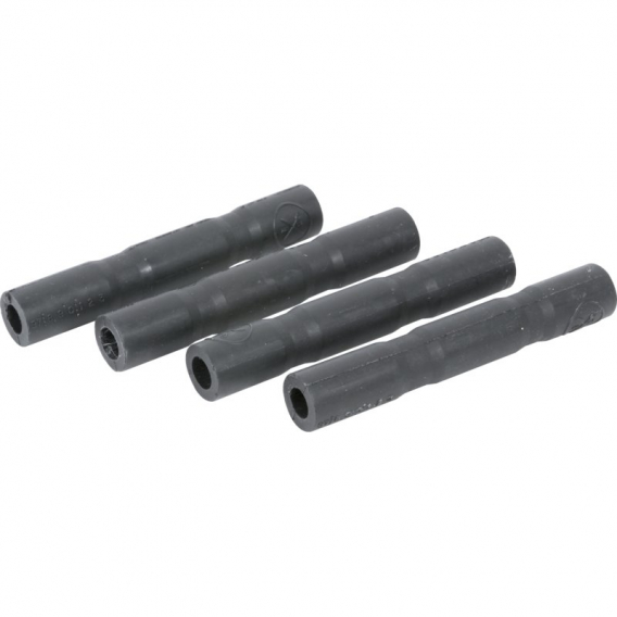 Obrázok pre Gumové hadičky na mléko ke strukovým pouzdrům 21 x 11/12 x 130 mm černé GEA balení 4ks