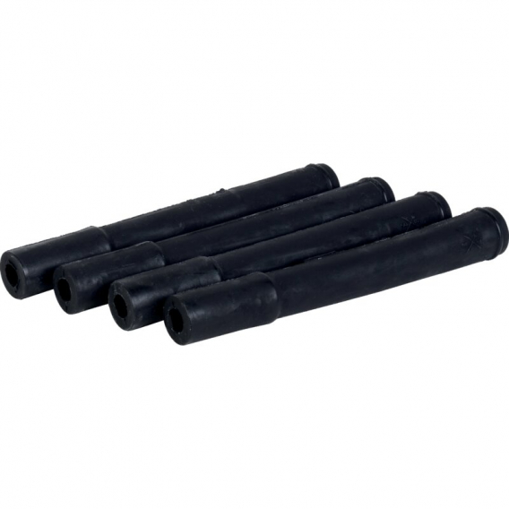 Obrázok pre Gumové hadičky na mléko ke strukovým pouzdrům 19/21 x 10/12 x 160 mm černé drážky GEA 4 ks