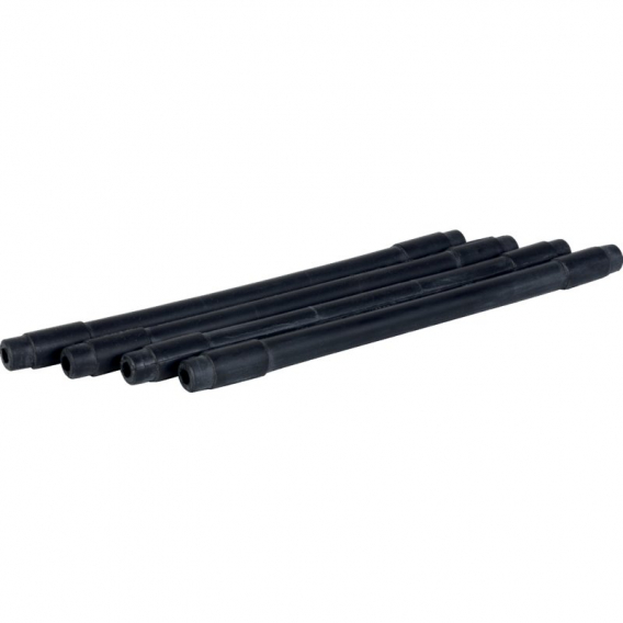 Obrázok pre Gumové vzduchové hadičky podtlakové k pulzátoru dojení 13 x 6 x 230 mm černé zesílené 4 ks
