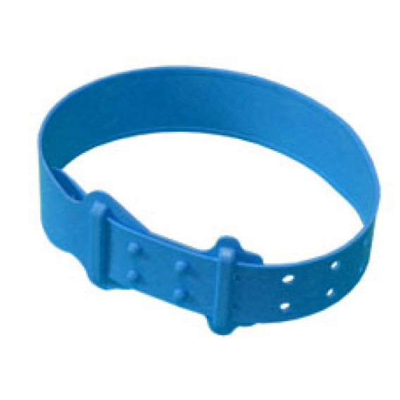 Obrázok pre Krční plastová páska pro ovce a kozy modrá