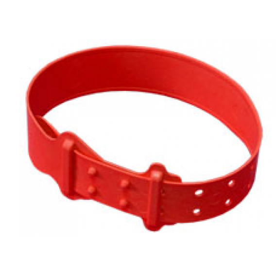 Obrázok pre Krční plastová páska pro ovce a kozy červená