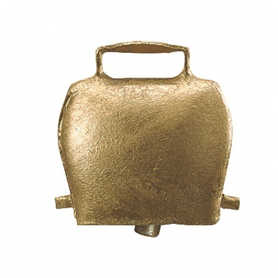 Obrázok pre Pastevní zvonec, zvonek pro ovce a kozy plechový rovný 60 mm