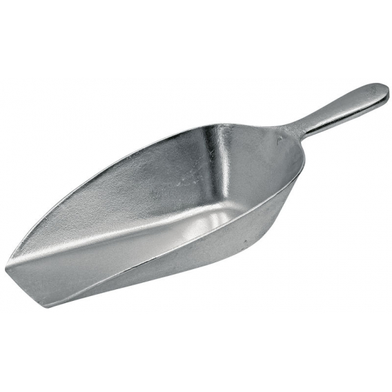 Obrázok pre Lopatka na krmivo hliníková s vnitřní rukojetí 2 kg