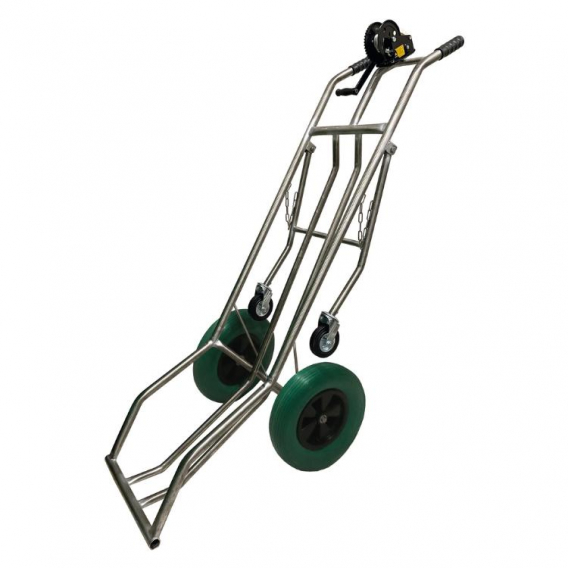 Obrázok pre MS Carcass trolley 400 kg – vozík na převoz uhynulých zvířat s navijákem