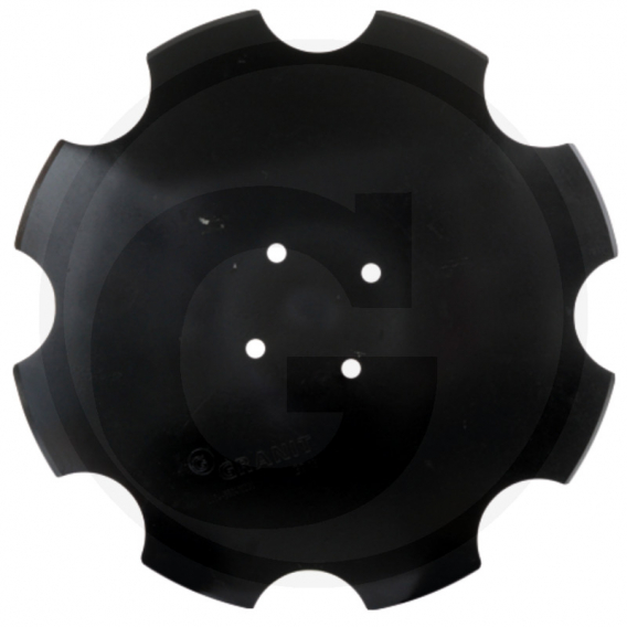 Obrázok pre Zubatý podmítací disk na diskový podmítač Lemken Heliodor 9 510 x 5 mm 8 zubů 4 díry