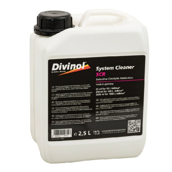 Obrázok pre Přísada, aditivum do AdBlue Divinol System Cleaner SCR proti krystalizaci Adblue 2,5 l