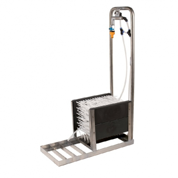 Obrázok pre Myčka holínek, čistič na holínky, boty nerezový s 5 kartáči