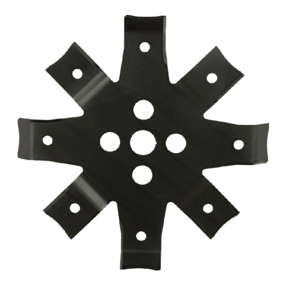 Obrázok pre Žací nůž na křovinořez 8 zubů šířka řezu 250 mm otvor 25 mm tloušťka 3 mm na trávu JOANS