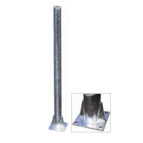 Obrázok pre Sloupek Cosnet s patkou pro přišroubování k podlaze průměr 76 mm délka 1350 mm