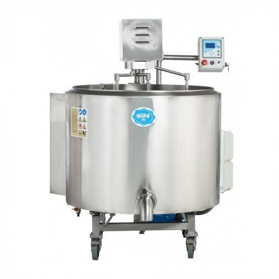 Obrázok pre Pasterizátor mléka, moštu a sýrařský kotel MILKY FJ 500 CT 400V nerezový objem 500 l