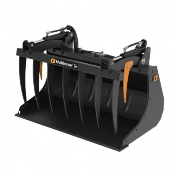 Obrázok pre Lopata s přidržovačem na čelní nakladač Multibenne S+ Quicke 140, EURO úchyt, bočnice