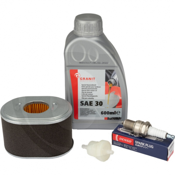 Obrázok pre Sada na údržbu motoru Loncin G160FD, G200FD, LC168FD-I & II olej, filtry, svíčka