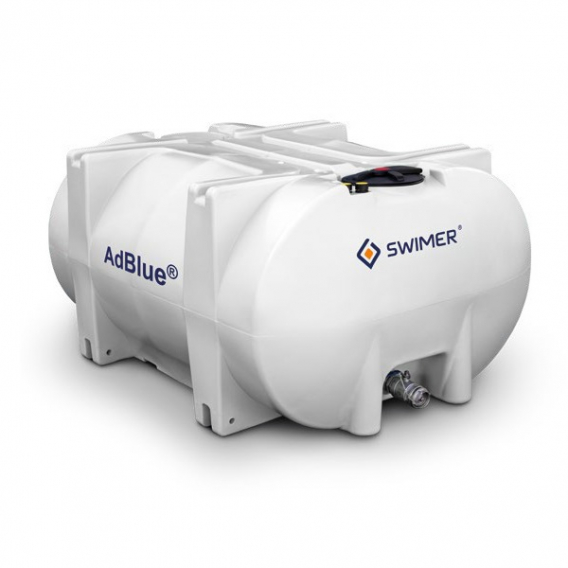 Obrázok pre Mobilní nádrž na AdBlue vhodná k převozu močoviny + vlnolamy SWIMER Mobilis Blue 6000 l