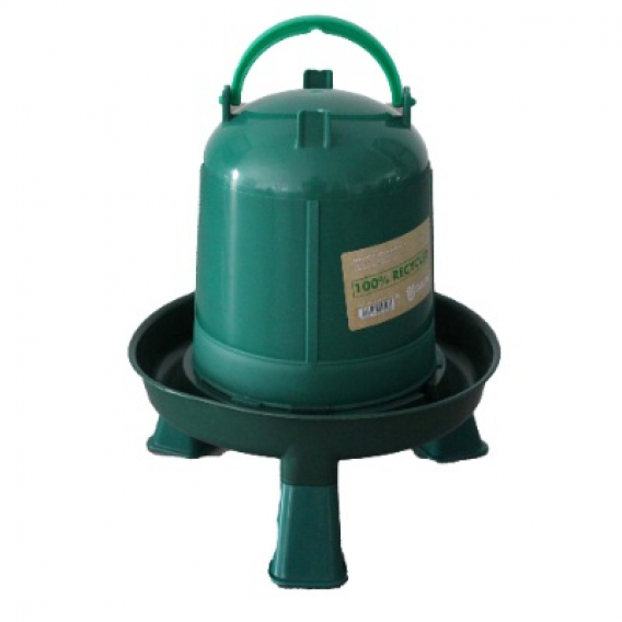 Obrázok pre EKO napáječka pro slepice, drůbež 1,5 l GAUN závěsná s nožičkami z recyklovaného plastu