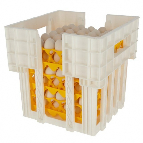 Obrázok pre Plastový box na vajíčka, box na 6 plastový plat na vejce River kapacita 180 vajec