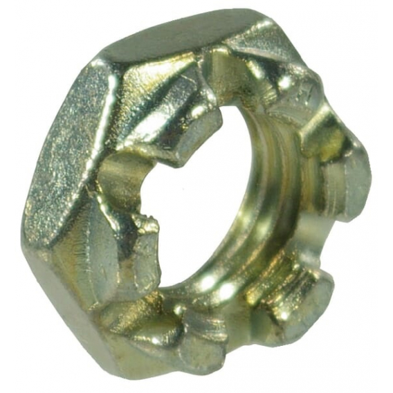 Obrázok pre Korunová matice nízká DIN937 M24 x 1.50 třída 8 pozinkovaná ocel